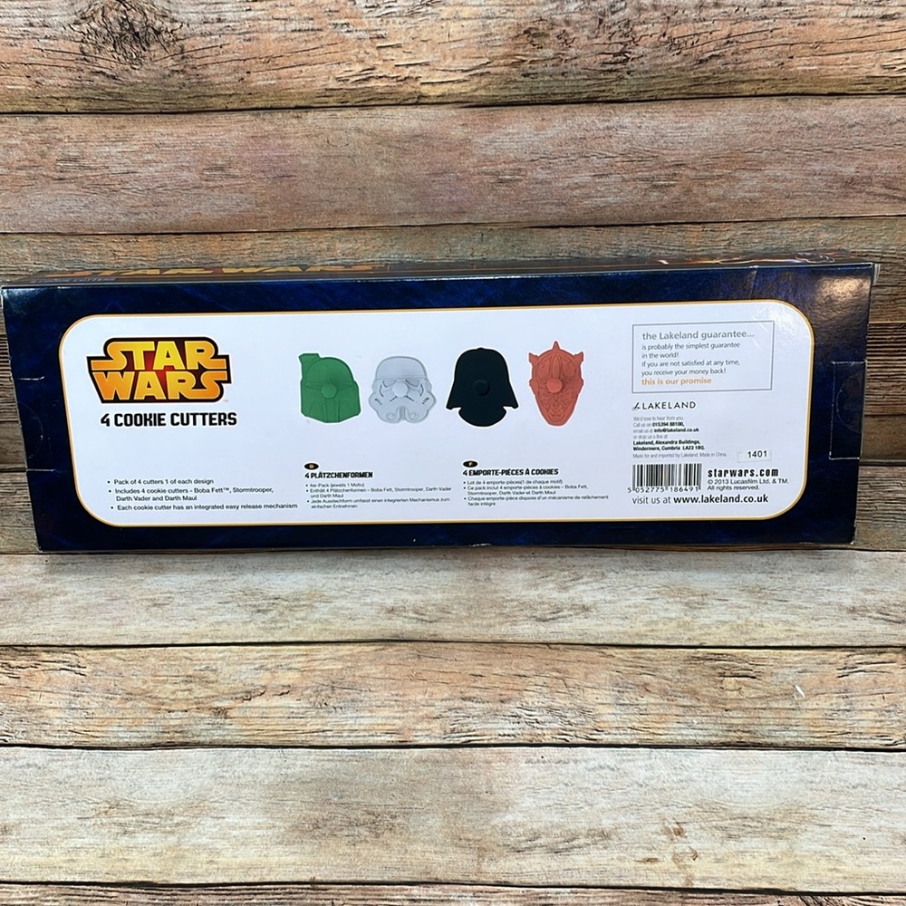 Star Wars cookie cutters - plastic easy release mechanism. - Picture 8 of 10